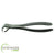 L-Dent Extracting Forceps Cowhorn